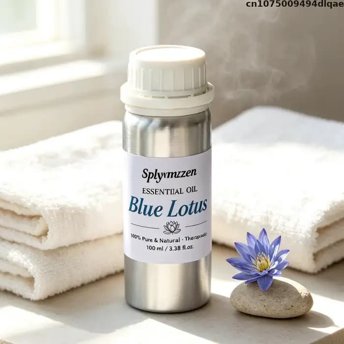 Huile parfumée naturelle Blue Lotus pour diffuseurs à bâtonnets, diffuseur d'arômes, parfum d'ambiance pour hôtels et maisons