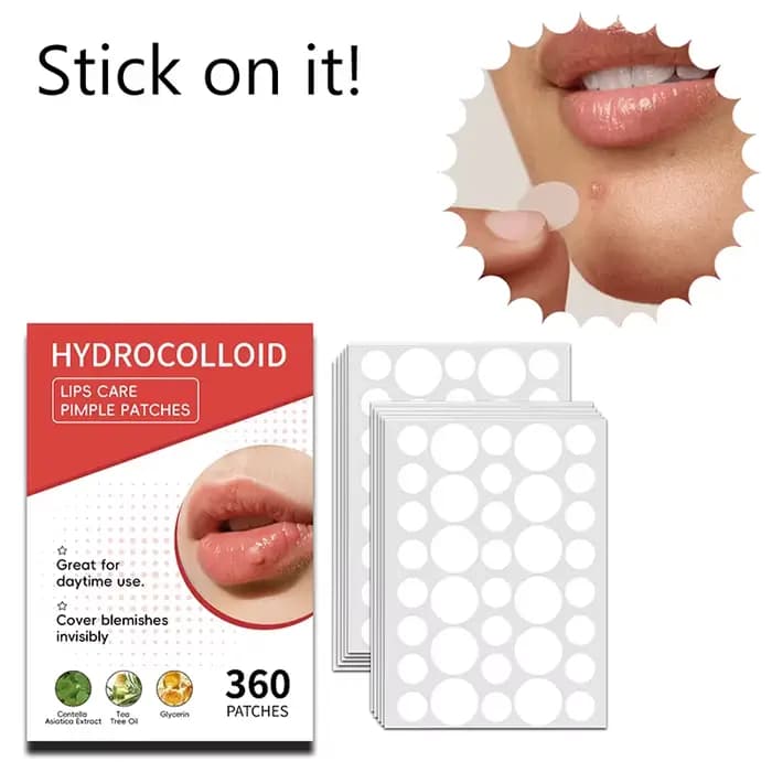 Patch buccal pour les lèvres