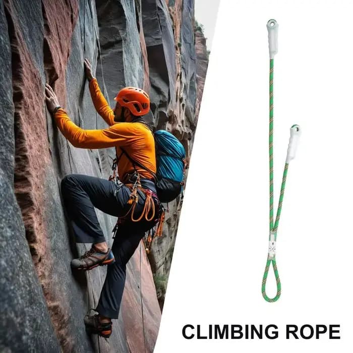 Prusik – corde à nœud de sauvetage, cordon de rappel Prusik, équipement de sauvetage résistant à la friction pour la Protection industrielle, ascenents d'alpinisme
