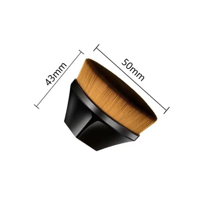 Pinceau de maquillage pour fond de teint en poudre liquide pour femme