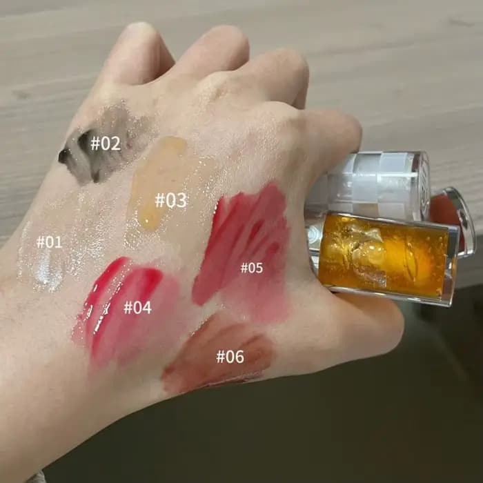 Toot Dodo Gloss à lèvres éclatant Formule hydratante Effet verre transparent Look élégant Parfait pour les cadeaux de fêtes