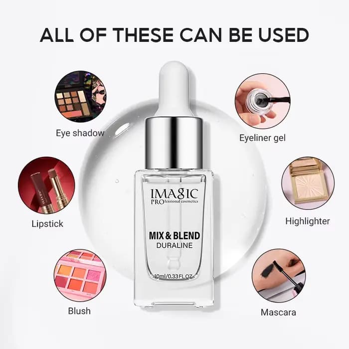 IMAGIC Maquillage Mince pour Rouge à Lèvres/Mascara/Eyeliner - MIX&BLEND pour Améliorer la Couleur