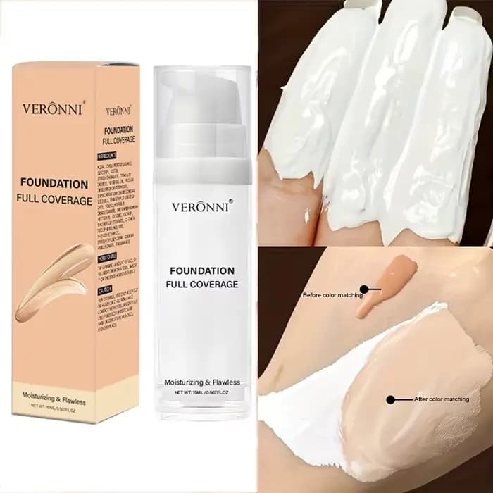 Fond de teint professionnel blanc pour le visage