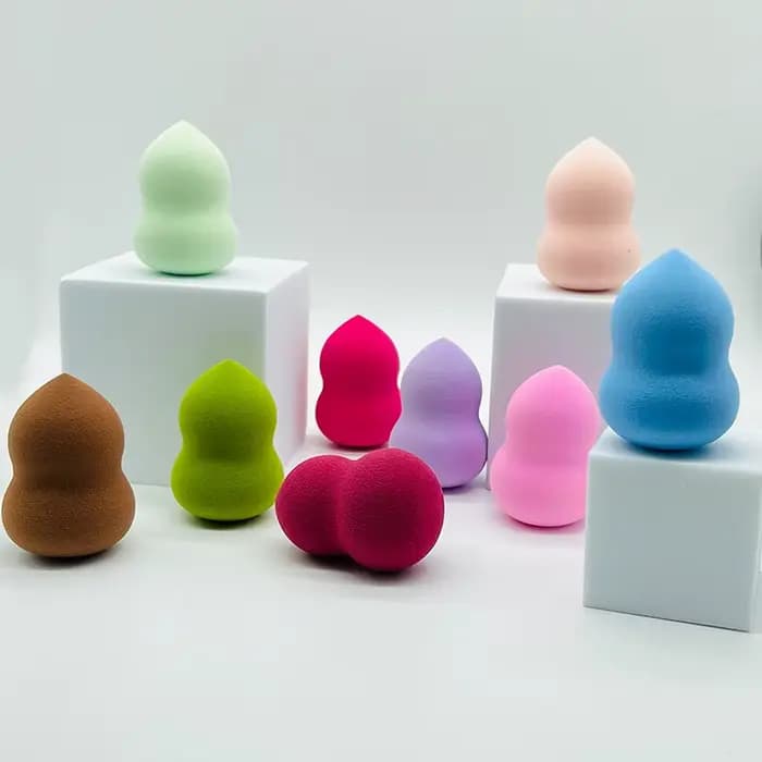 Éponge de fond de teint cosmétique lisse pour femmes