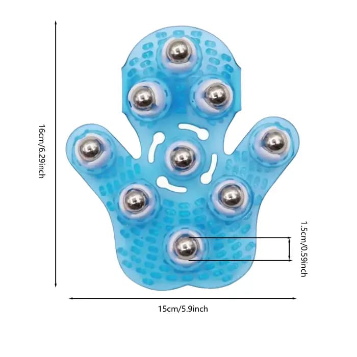 Outil de massage en forme de l'hypothèse avec rouleau IkFor, boule de massage, soins complets du corps, sang, surpoids, déterminer 360