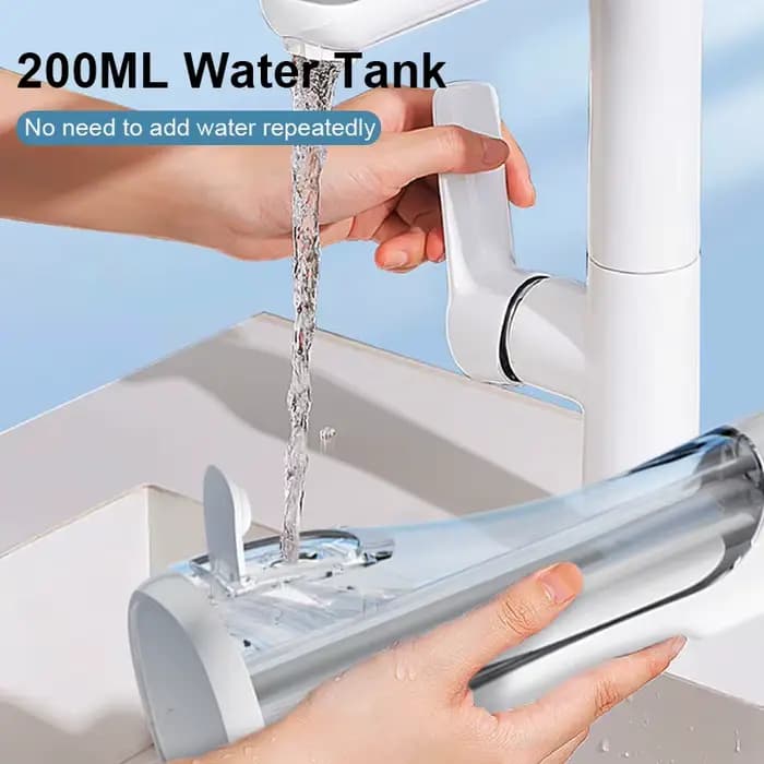 Irrigateur buccal, Jet d'eau dentaire Portable, Jet d'eau dentaire Rechargeable pour le nettoyage des dents