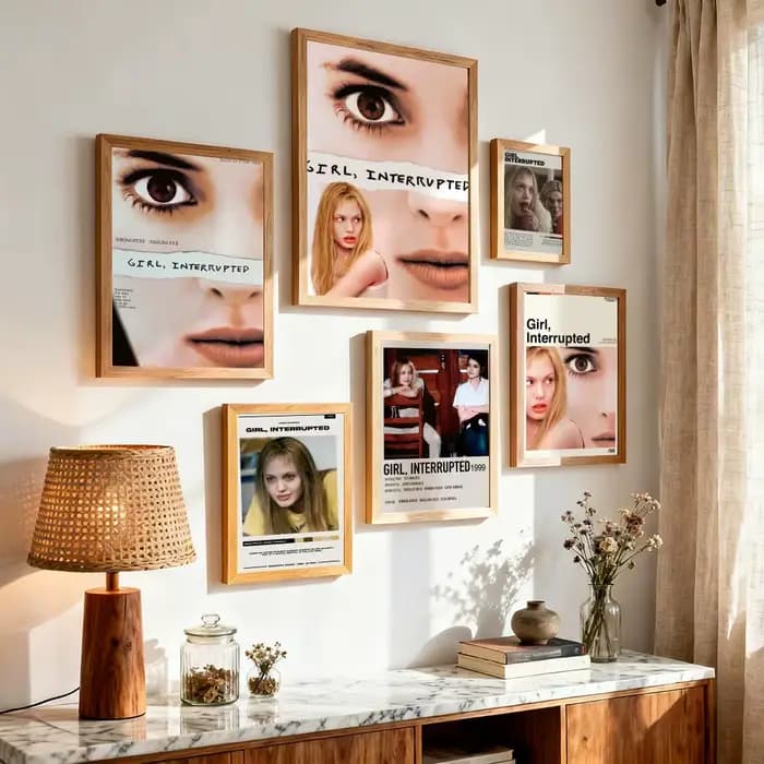 Affiche de la série TV G-Girl Interrupted, impressions d'art mural minimalistes modernes pour chambre à coucher, salon, décoration esthétique contemporaine, cadeau