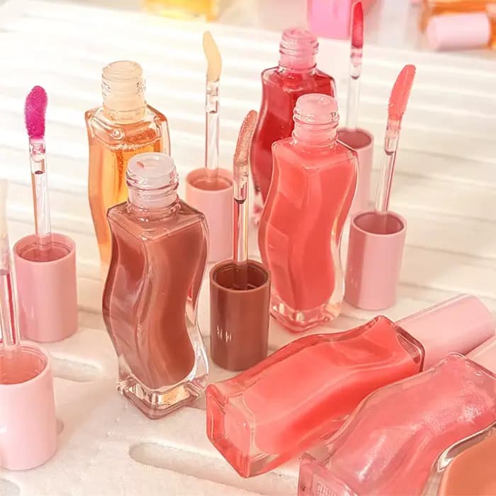 Nouveau Gloss à Lèvres Hydratant Longue Durée Effet Repulpant et Exfoliant