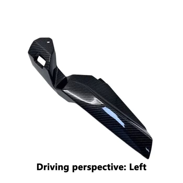 Carénage de couverture d'extension de plaque de protection inférieure de moto en carbone pour Honda CBR650R CBR 650 R 2019 2020 2021 2022 2023 2024