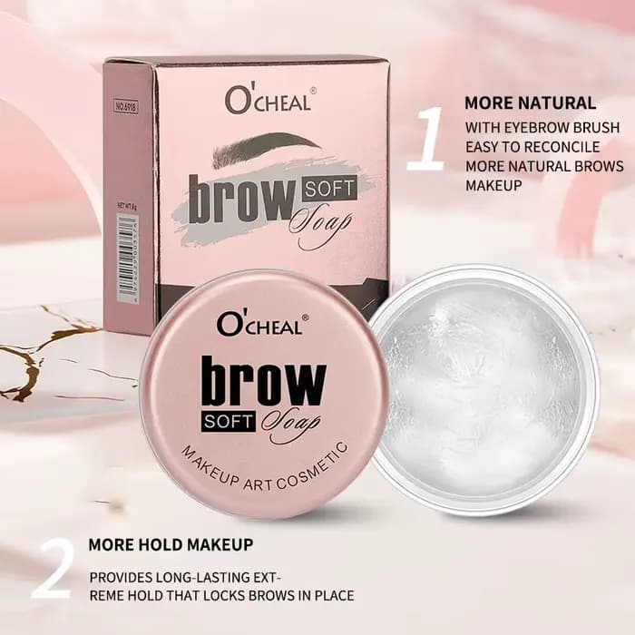 Gel coiffant pour sourcils 3D, cire à sourcils sauvage, imperméable, longue durée, facile à porter, façonnant les sourcils, maquillage, sculpture, savon, cosmétiques