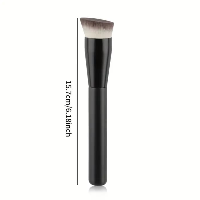 1 ensemble de 170 pinceaux de maquillage best-sellers : pinceau fond de teint à angle plat