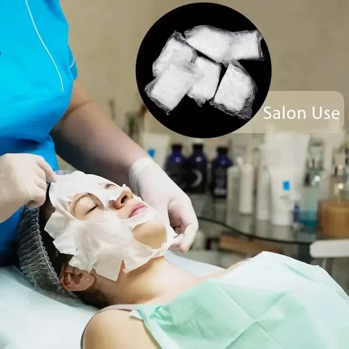 100/50/20 pièces bandeau de cheveux du visage jetable Non-tissé bandeaux de Spa élastique bandeau du visage outil de soins de la peau fournitures de Salon de beauté