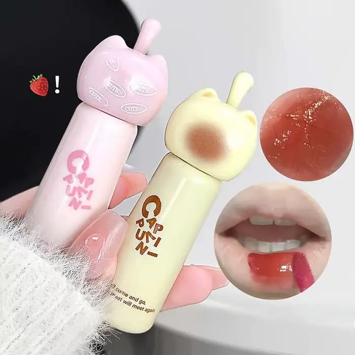 Brillant à lèvres chat mignon – Vernis à lèvres hydratant
