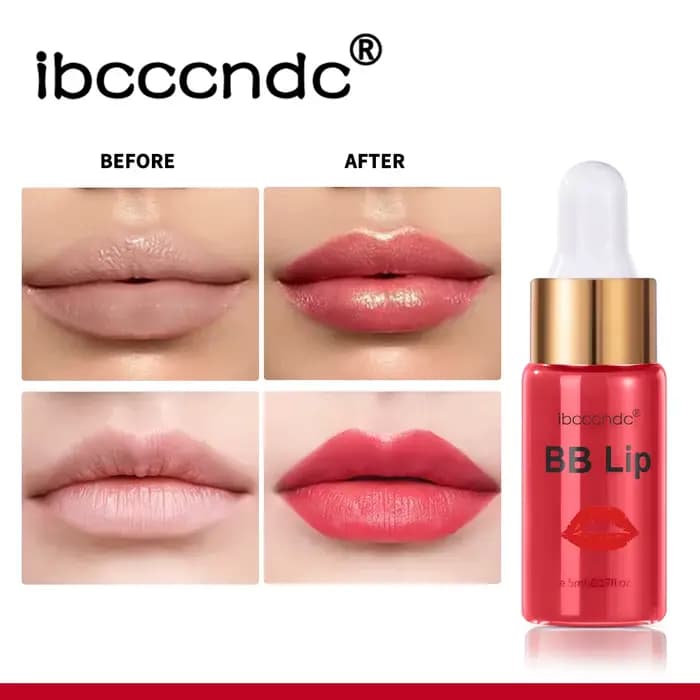 Corée lueur BB lèvres Ampoule sérum démarreur ensemble Semi-Permanent BB brillant