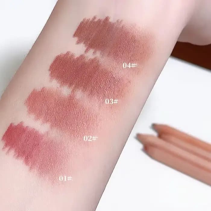 Pâte de haricots rose crayon à lèvres professionnel