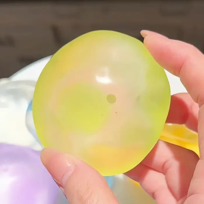 Jouet sensoriel anti-stress en gelée multicolore transparente, non toxique, doux et soyeux, pour l'ADHD, l'autisme, apaisant
