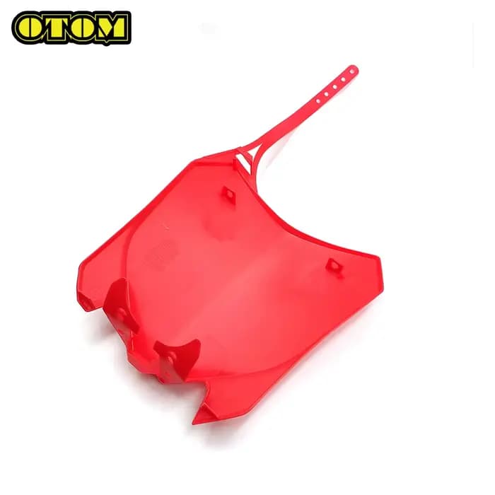 Support de plaque d'immatriculation avant pour moto HONDA, panneau de nom, carénage, accessoires pour moto tout-terrain CRF250R CRF450R