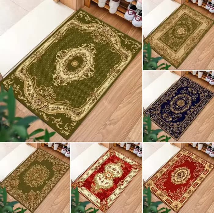 Tapis de porte Royal Vintage, décoratif, pour entrée de maison, salon, salle de bain, antidérapant, adapté à diverses scènes
