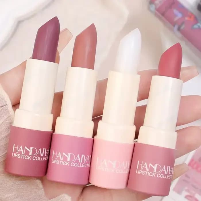Rose Rose Nude mat velours rouge à lèvres rendu des couleurs durable antiadhésif tasse Sexy rouges à lèvres imperméable beauté lèvres maquillage cosmétique