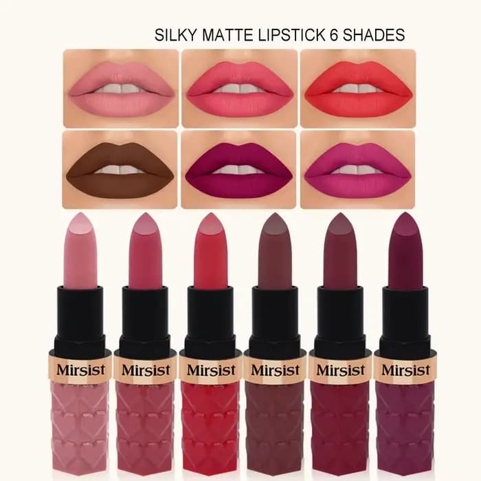 1 pièce Rouge à lèvres velours mat soyeux nude pêche