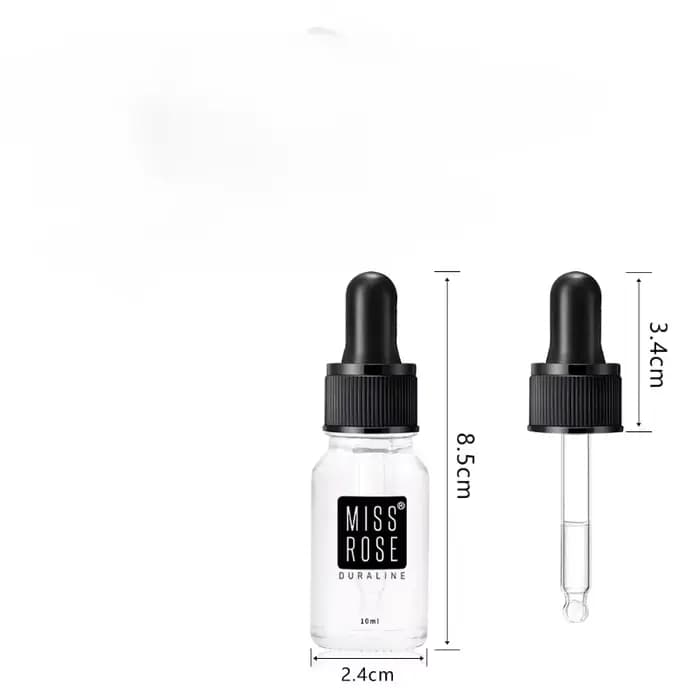 MISS ROSE Transparent éclaircir dilué Eyeliner crème poudre maquillage fard à joues huile pour ongles ombre à paupières coloration liquide Diluant