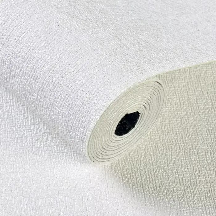 Papier peint autocollant 3D en PVC épaissi, couleur unie, imperméable, pour rénovation murale, 50 cm x 2,8 m/10 m, aspect lin