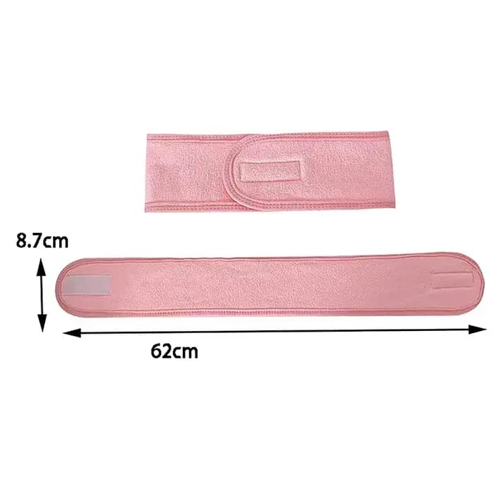 Bandeaux larges réglables pour femmes, bandeau de maquillage, lavage du visage, cosmétique, sauna, accessoires de maquillage pour dames