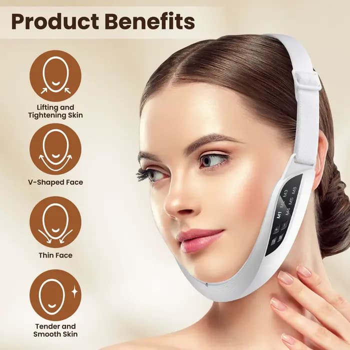 Machine électrique de Lifting du visage en V, ligne en V, ceinture de levage, Massage du visage, Lifting de la peau, dispositif de beauté raffermissant, réducteur de Double menton