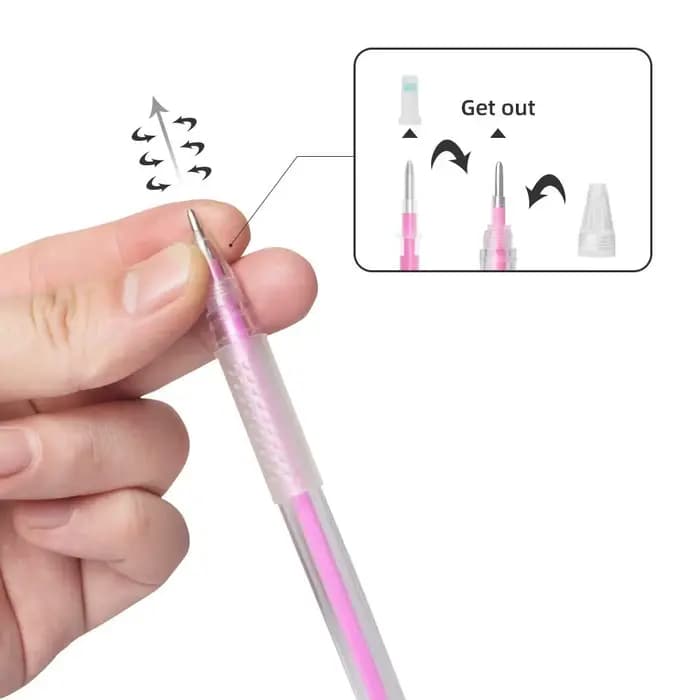 Stylo Marqueur de Peau pour Tatouage de Lèvres et Sourcils