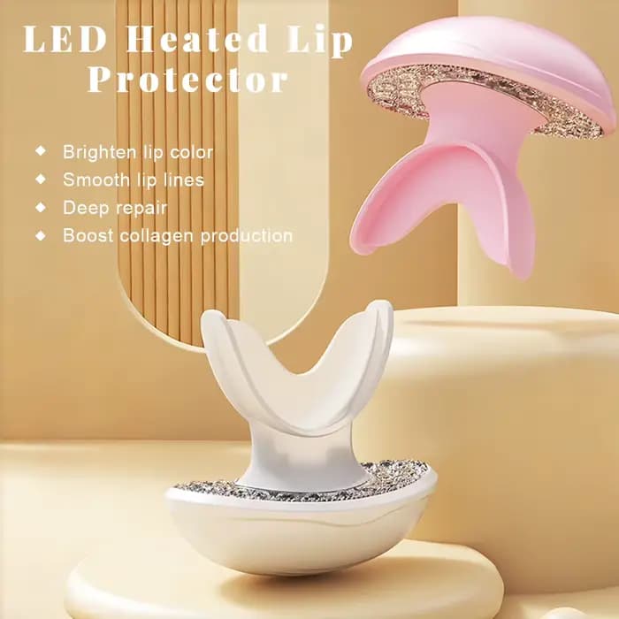 Protecteur de lèvres chauffant LED rechargeable infrarouge électrique pour l'agrandissement naturel