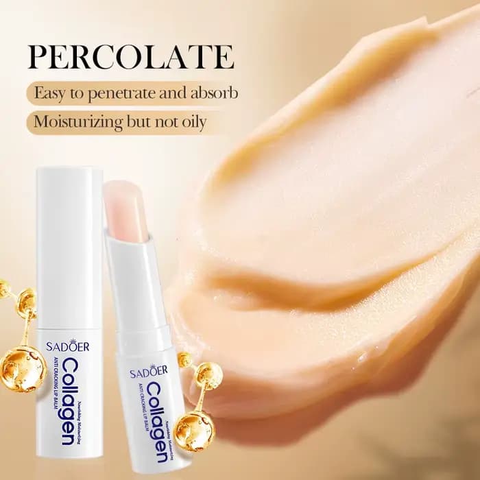 SADOER collagène baume à lèvres hydratant Anti fissuration éclaircissant réparation nourrissant