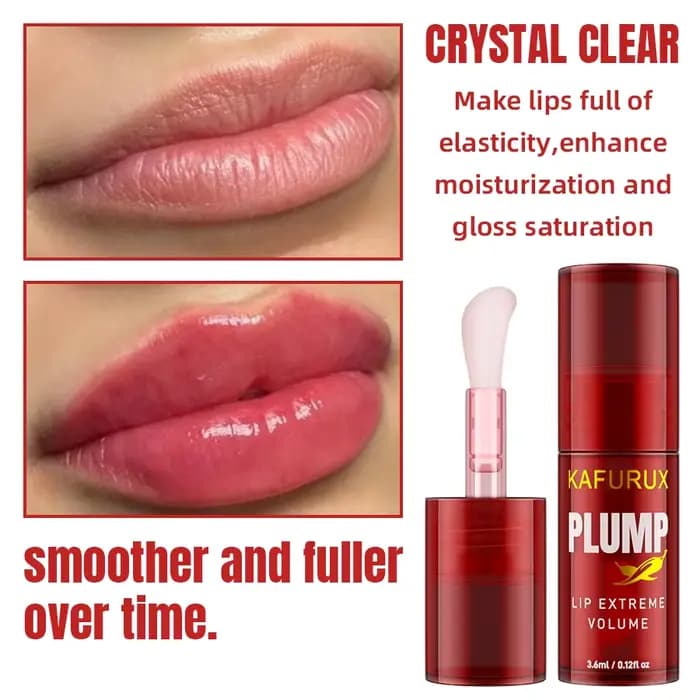 1PC Chili Pepper Lip Plumper huile longue durée hydratant brillant à lèvres sérum volumateur instantané Essence