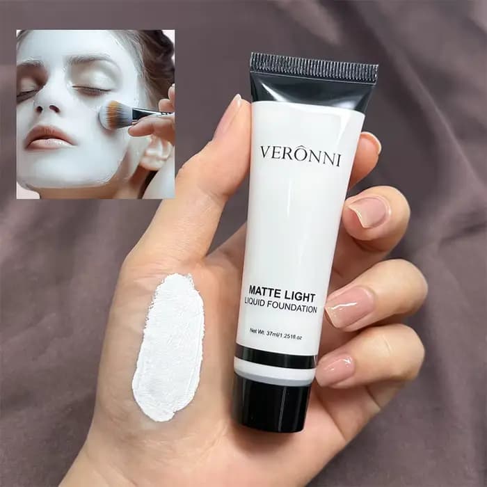 Fond de teint professionnel blanc pour le visage
