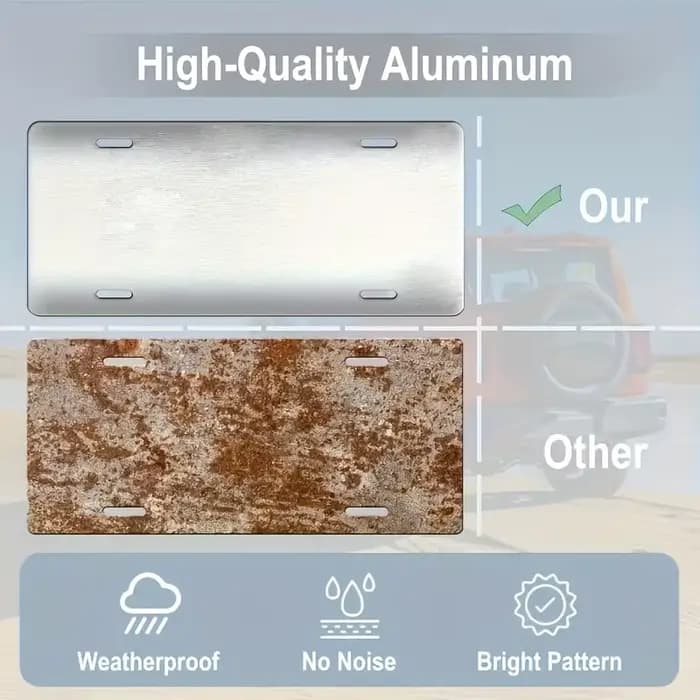 2D Flat, 2D Flat est un objet décoratif présentant un design 2D plat unique, spécialement conçu comme une couverture et un cadre de plaque d'immatriculation