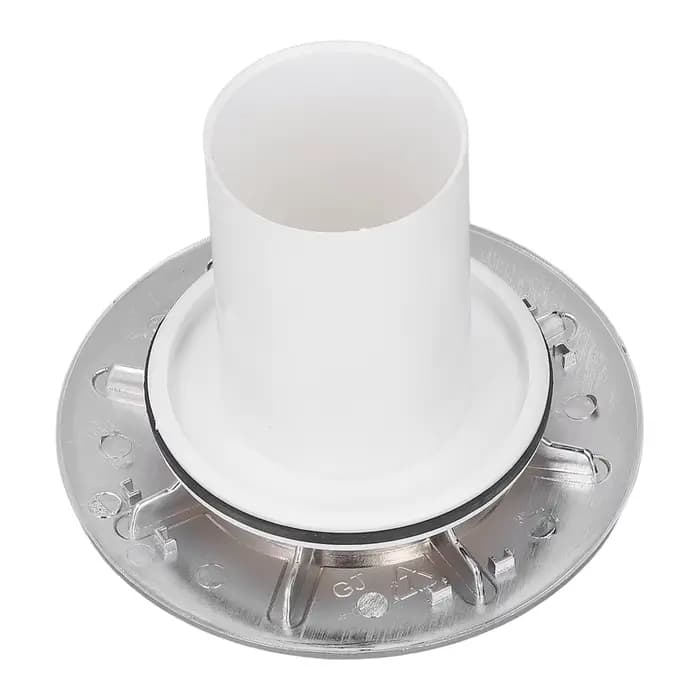 Couvercle de vidange de douche, plateau, piège à déchets, couvercle de trou de bouchon, traitement chromé de remplacement, débit rapide