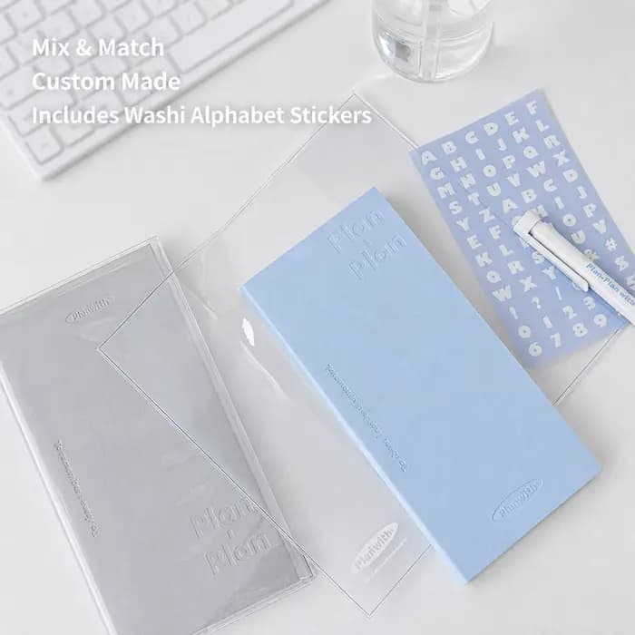 Carnet de planification souple en PU, journal de gestion du temps, agenda portable à ouverture à plat pour la planification quotidienne du travail
