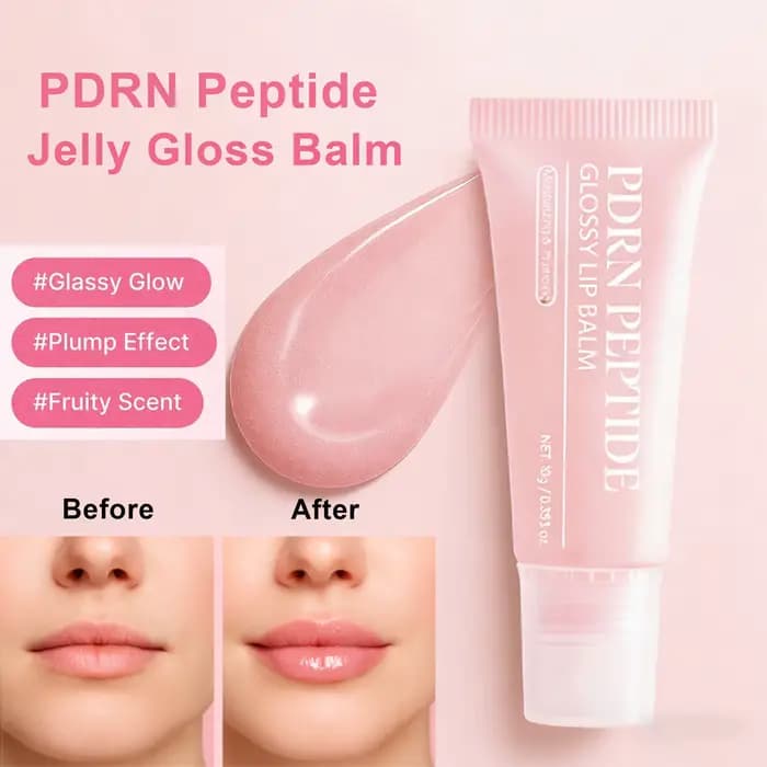 Baume à lèvres brillant PDRN Peptide Jelly Gloss