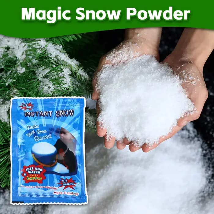 Neige artificielle bricolage modèle faisant la poudre de neige sèche pour décor de scène de noël/paysage de Table/Diorama/Wargaming