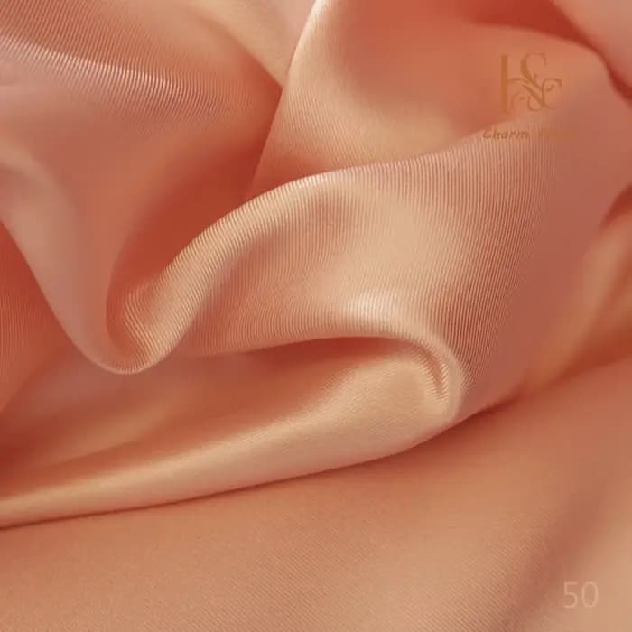 Tissu Mikado rouge rose, tissu rigide cousu pour robe de mariée haut de gamme, vêtements pour mère, tissu pour robe COS faite à la main