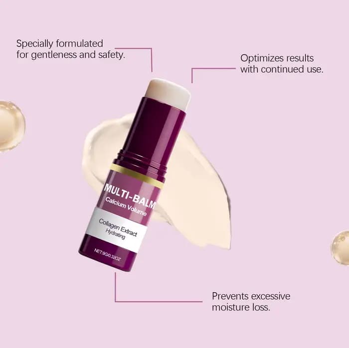 Anti-âge Calcium Multi baume hydratant raffermissant Volume apaisant sécheresse réparation éclaircir le teint de la peau crème hydratante en profondeur bâton