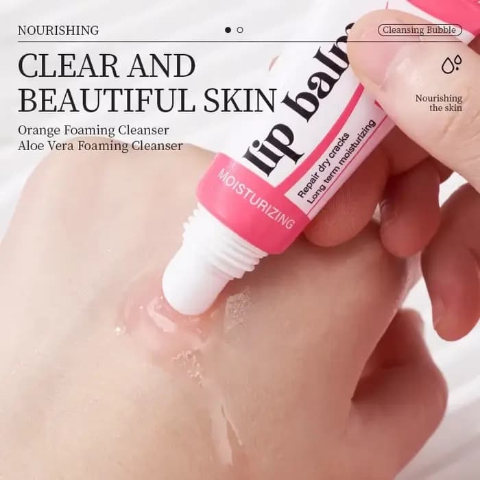 Masque Lèvres Éclaircissant Rapide Anti-Mélanine – Baume Exfoliant et Sérum pour Estomper les Rides