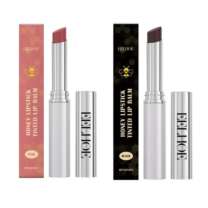EELHOE rose miel rouge à lèvres vitamine E longue durée teinte