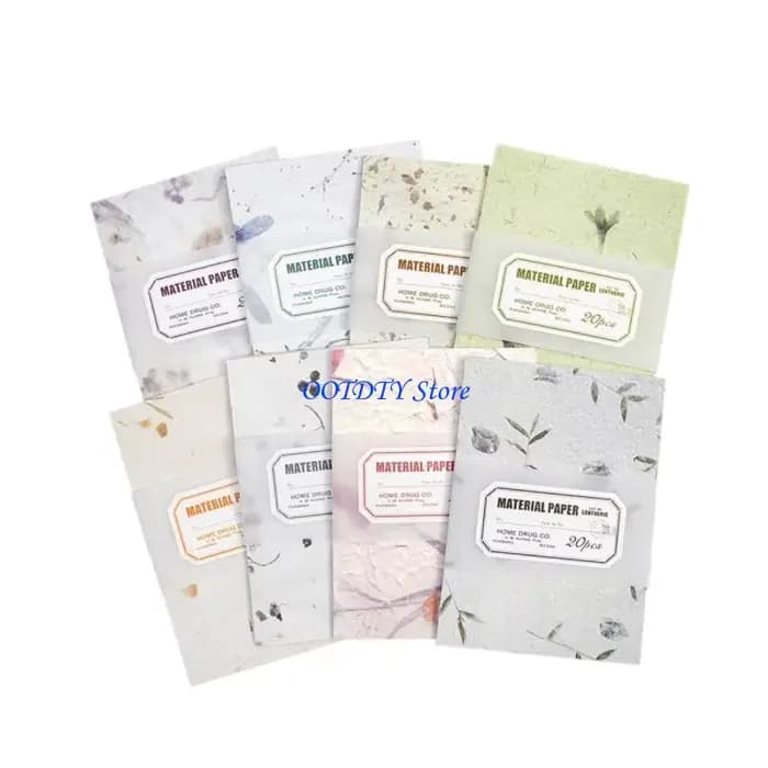 367a 20 feuilles fond esthétique Papier décoratif Scrapbooking Papier d'embellissement