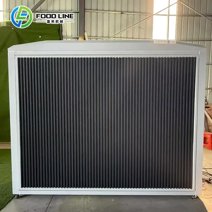 Cuisine extérieure en acier inoxydable noire avec barbecue, ensemble complet, abri de cuisine BBQ extérieur