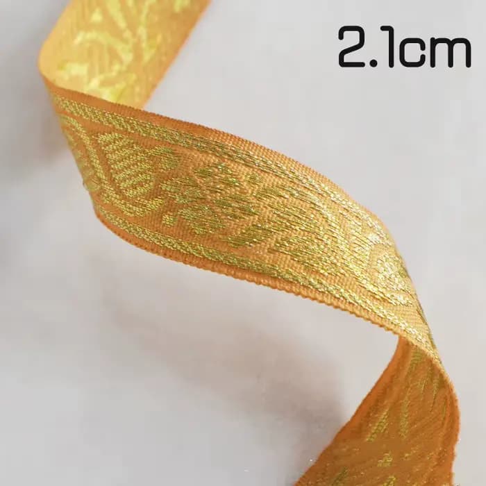 1 mètre de ruban floral, bande de décoration Jacquard, sangle ethnique, garniture de bricolage