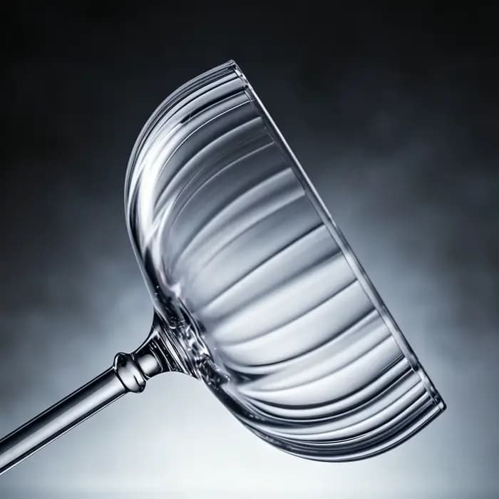 Verre à cocktail à pieds hauts rayé Inmeet, verre à champagne, tasse en verre à vin rouge, tasse de dégustation domestique de haute qualité
