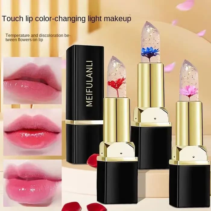 Rouge à lèvres gelée florale hydratant à changement de température