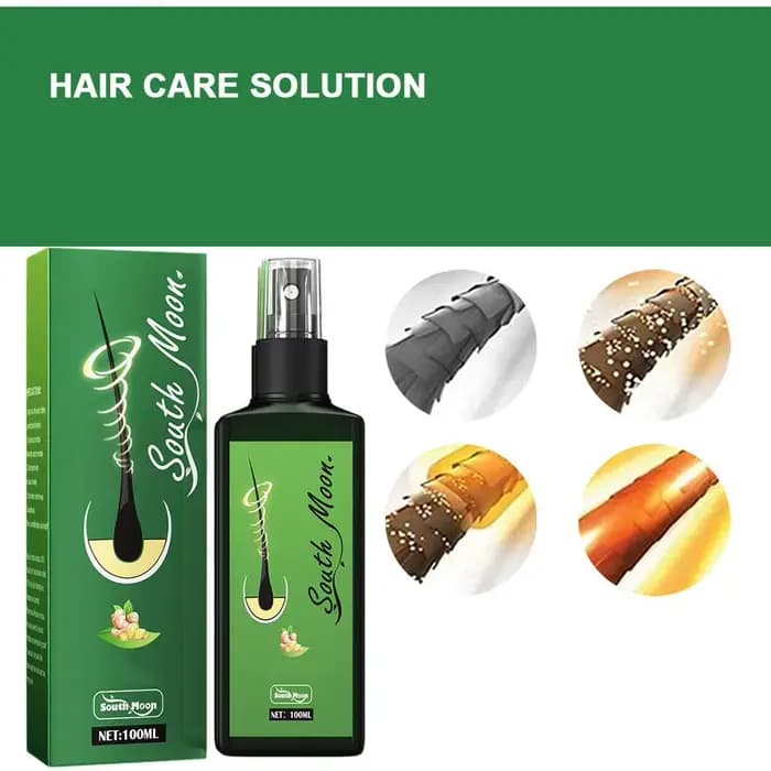 Spray de Soin Capillaire Naturel, Sérum Nourrissant pour Cheveux Abîmés, Produits de miles et de Santé, 100ml