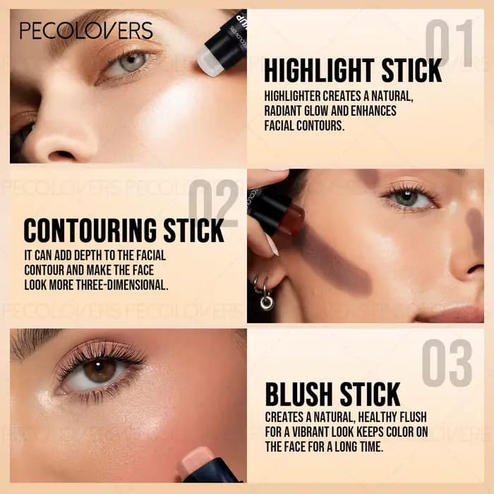 Crème contour tridimensionnelle naturelle 1 pièce – Modifie