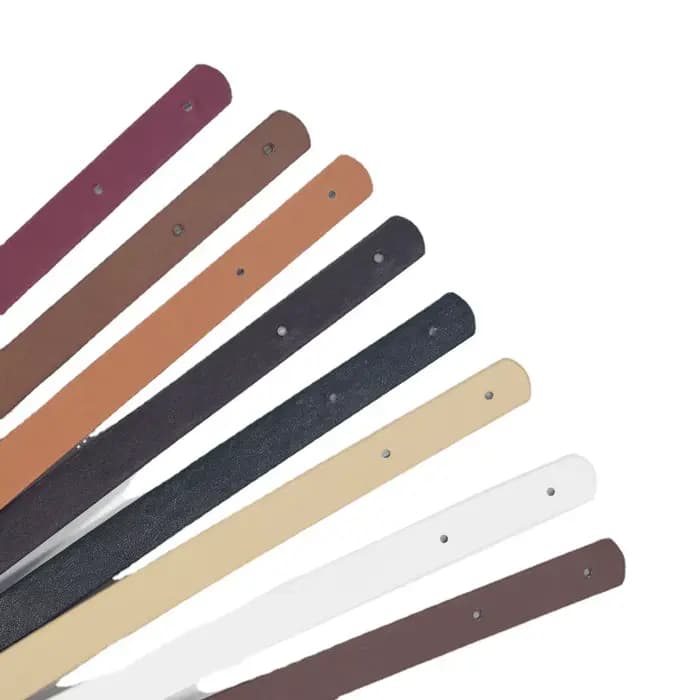 1 paire de poignées en cuir de 60cm, sacs à bandoulière durables, ceinture détachable, poignée à rivets pour femmes, bricolage, sangle de remplacement pour sac à main